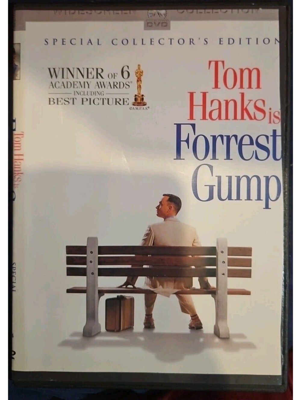 Forrest Gump (DVD, 1994) Slim Case. Cropped Artwork. Tested